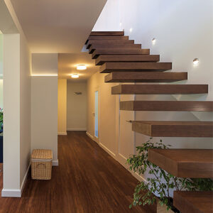 Recessed wall lights